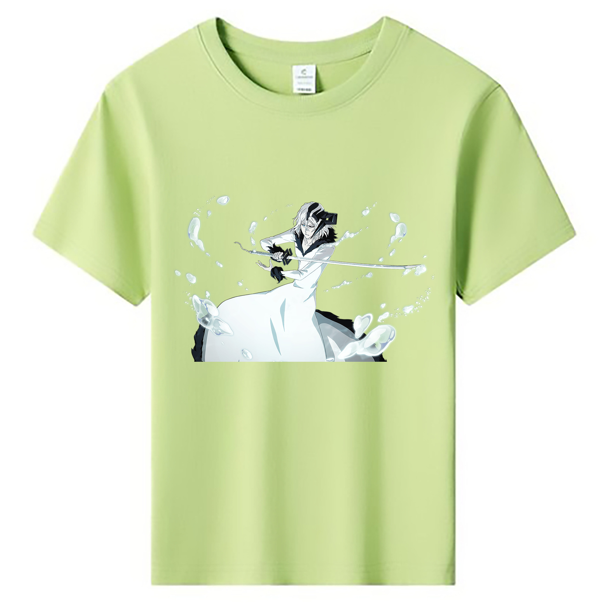 （画像用） ブリーチ 黒崎一護（くろさき いちご）BLEACH Kurosaki Ichigo 綿100％キッズTシャツ（フロントプリント）
